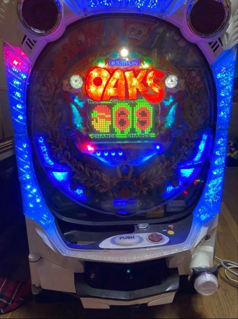 希少品　パチンコ実機台　CRオークスZZ 家庭用電源OK