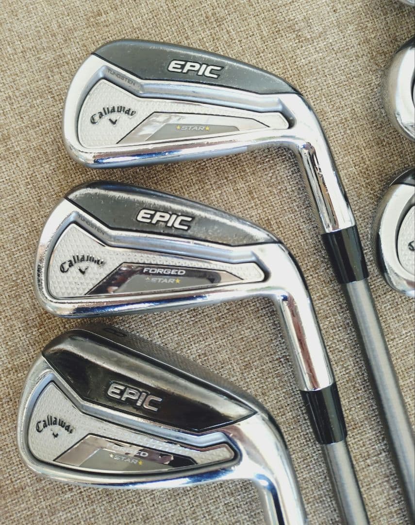 Callaway EPIC 6本 Steel Fiber fc 90cw f4