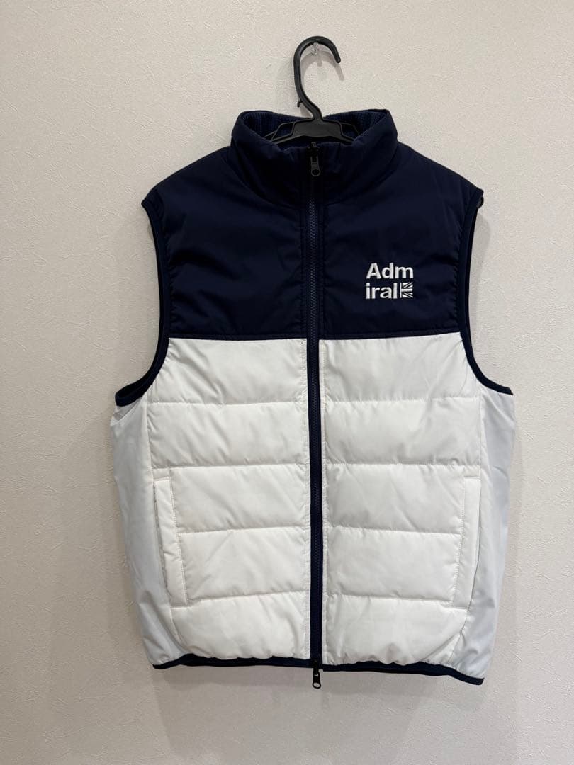 アドミラル Admiral ベスト メンズ リバーシブルフリースコンビベスト