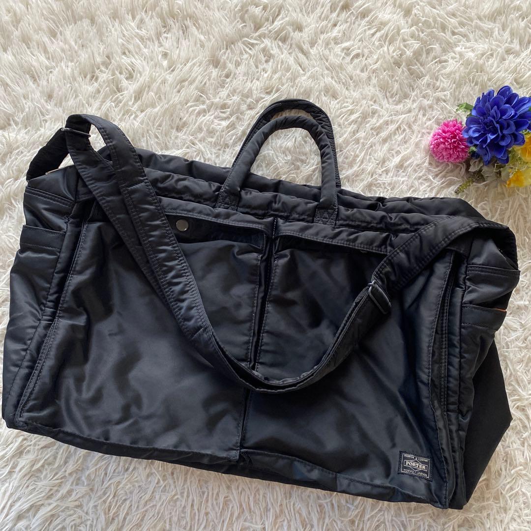 ポーター タンカー 2way ボストンバッグ 大容量 旅行 出張
