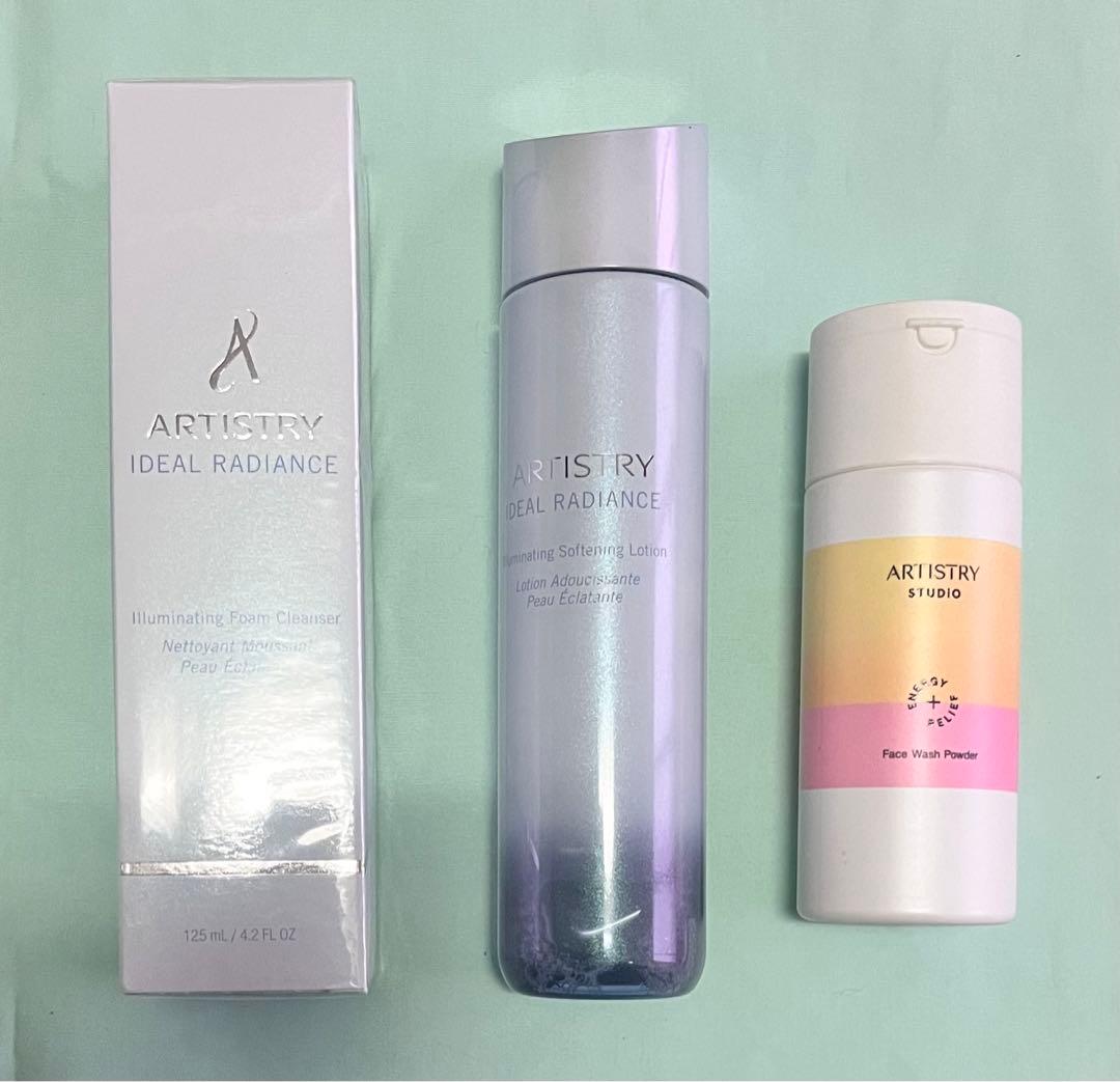 ARTISTRY アイデアルラディアンス 洗顔料・ローション・洗顔パウダーセット