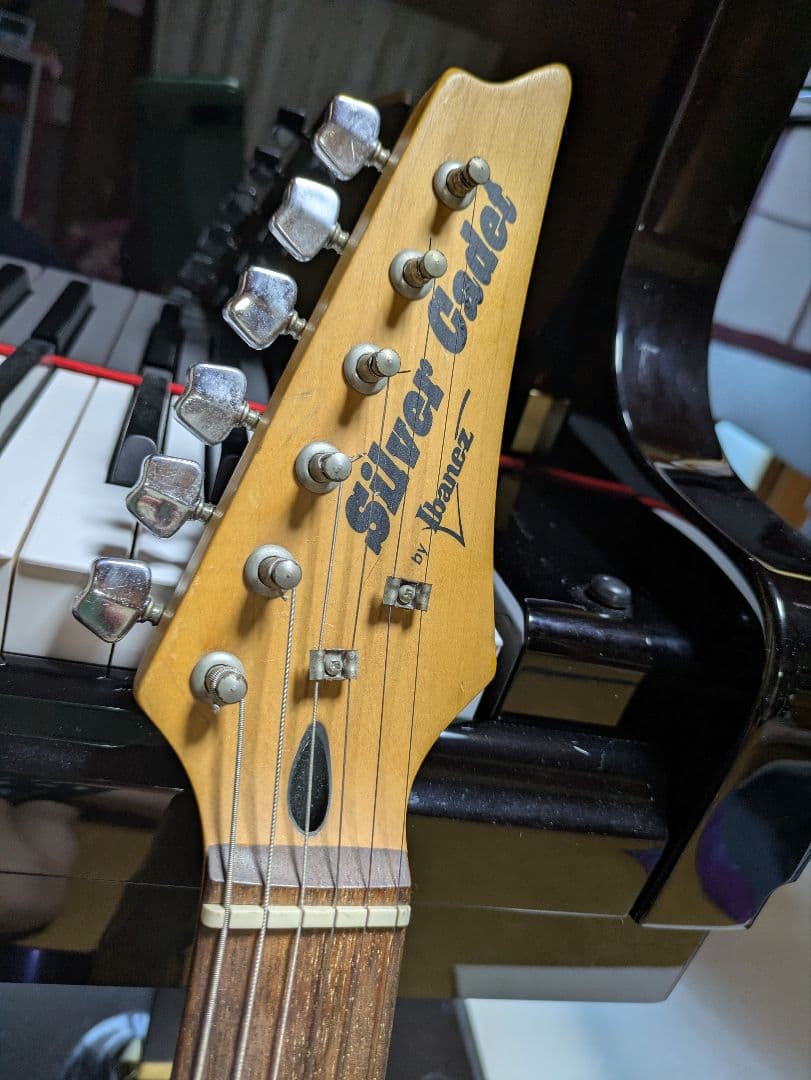 Ibanez Silver Cadet エレキギター ダークブルー　ちいかわ