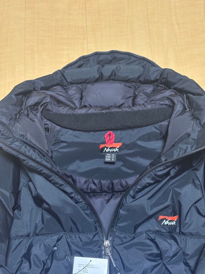 ナンガオーロラテックスダウンジャケット IBUKI（イブキ）ブラック M