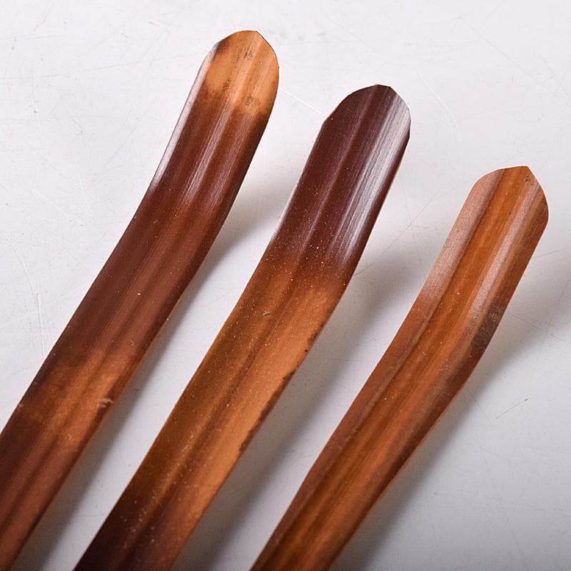 茶道具　宗公作　茶杓　銘「鶯笛」「花衣」など　六点　共筒共箱　V　R8456