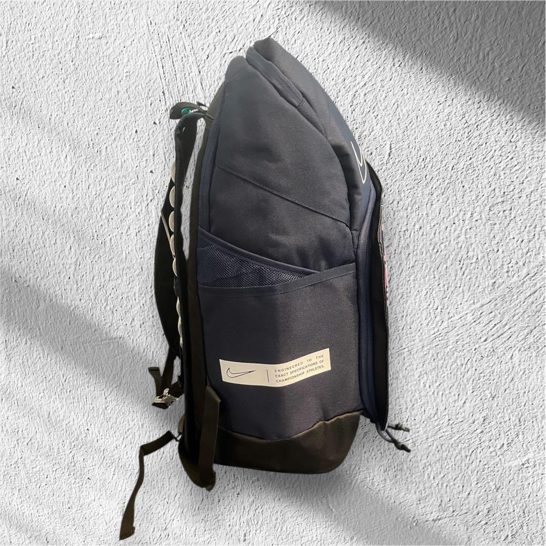 Nike ELITE バスケットボールバッグ ネイビー　ゼブラ柄　未使用