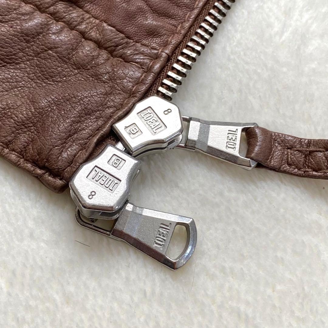 jet ✨Max Mara✨ レザージャケット ラムレザー