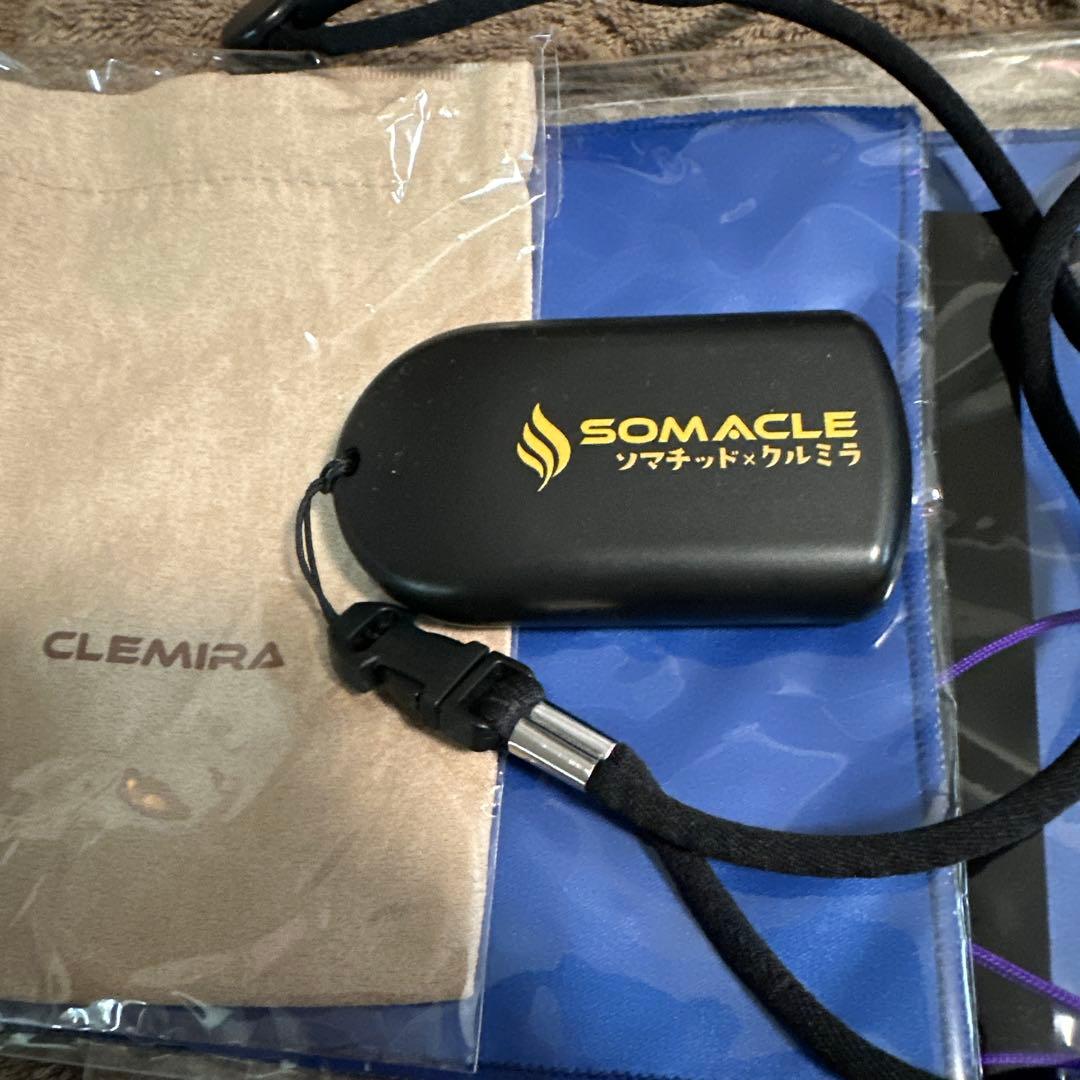 クルミラ CLEMIRA SOMACLE 健康アクセサリー ブラック