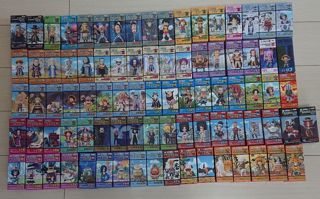 ワールドコレクタブル ワンピース 86体 まとめ売り