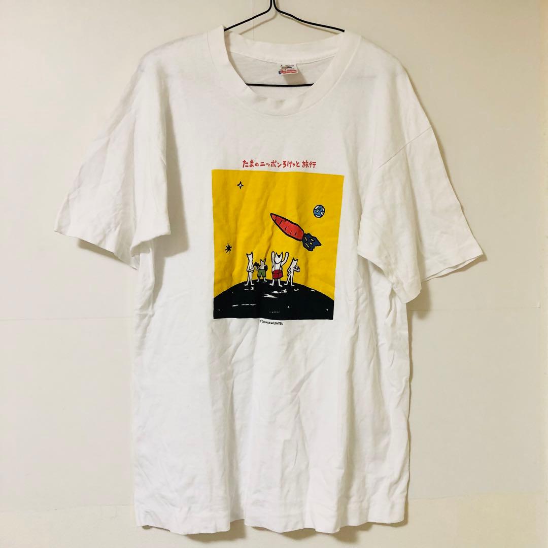 たまのニッポンろけっと旅行 Tシャツ Lサイズ FRUITOFTHELOOM