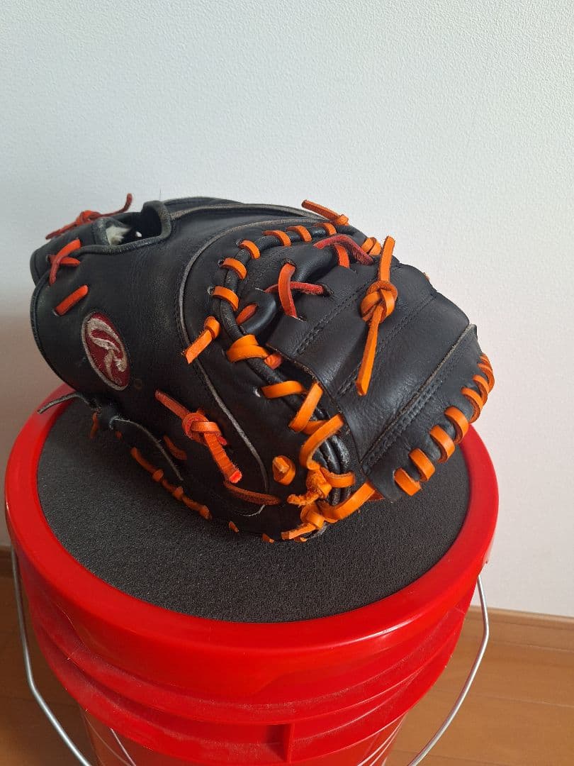 Rawlings 軟式グローブ 黒　キャッチャーミット中古