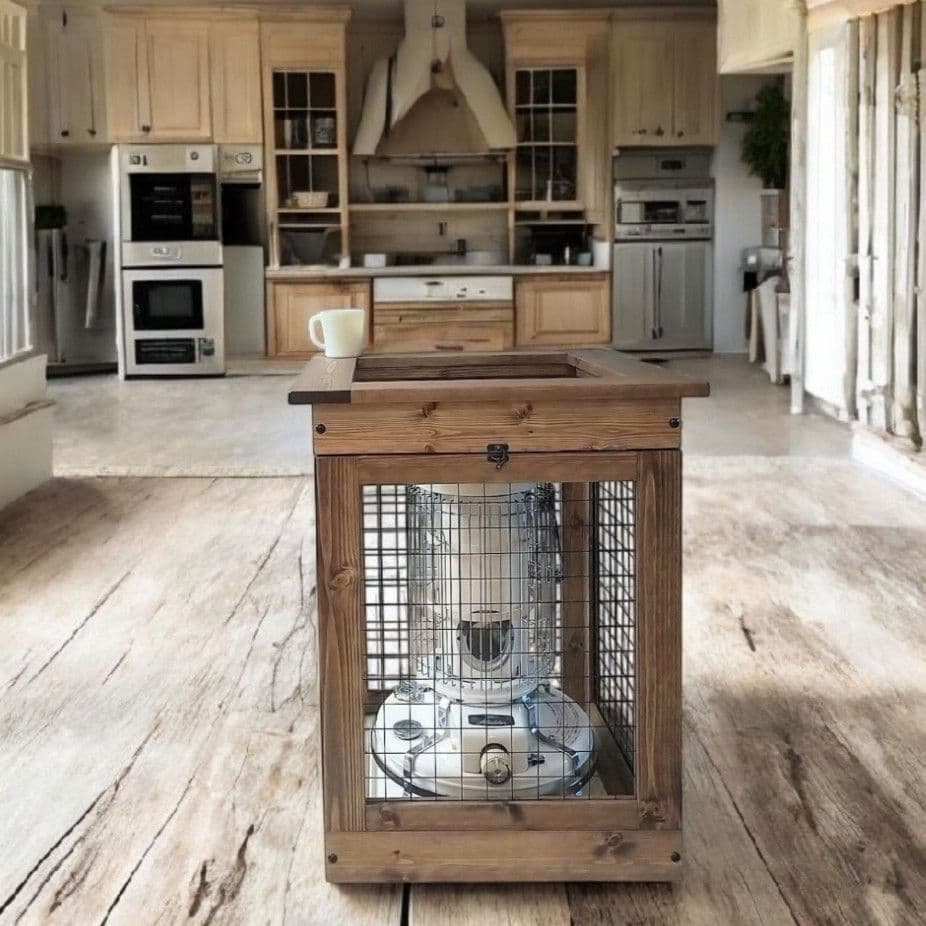 ○◆コロナ/トヨトミ用アイアン&ウッドストーブガード◆○