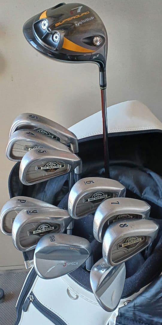 テーラメイド　キャロウェイ　ゴルフクラブセット