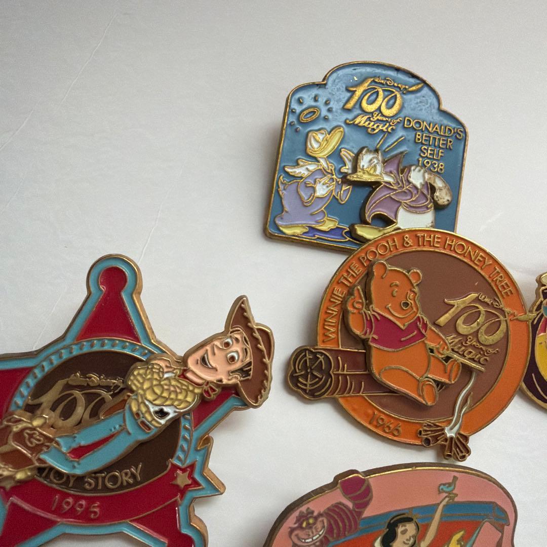 ディズニー ランド シー ウォルト・ディズニー 100周年 ピンズ ピンバッジ