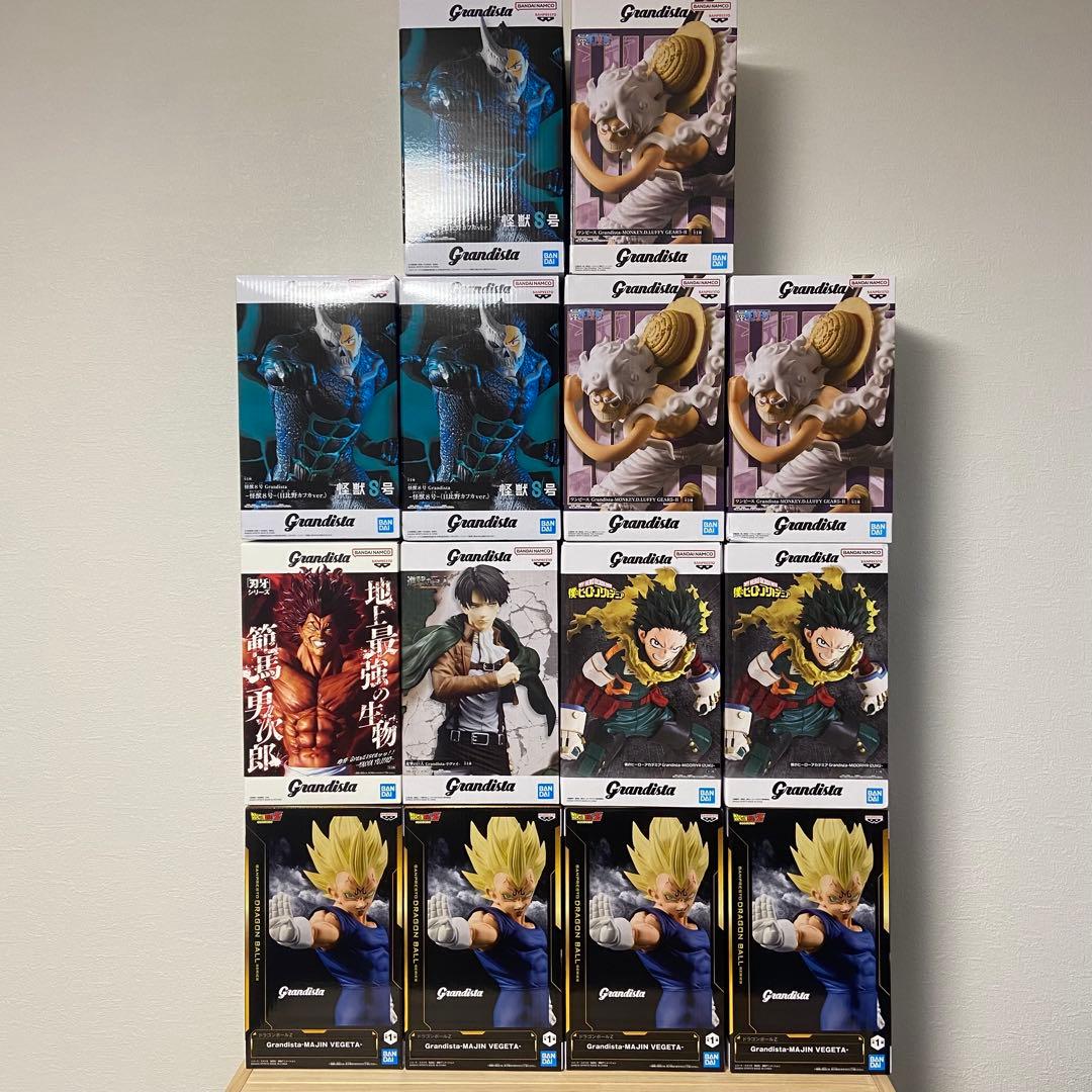 最終値下げ Grandistaまとめ売り 14個 【新品・未開封】フィギュア