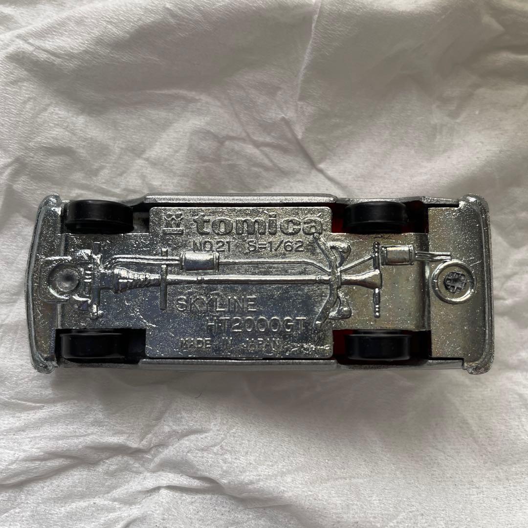 トミカ　21 ニッサン　スカイライン　2000GT 1Eホイール　新品　ミント