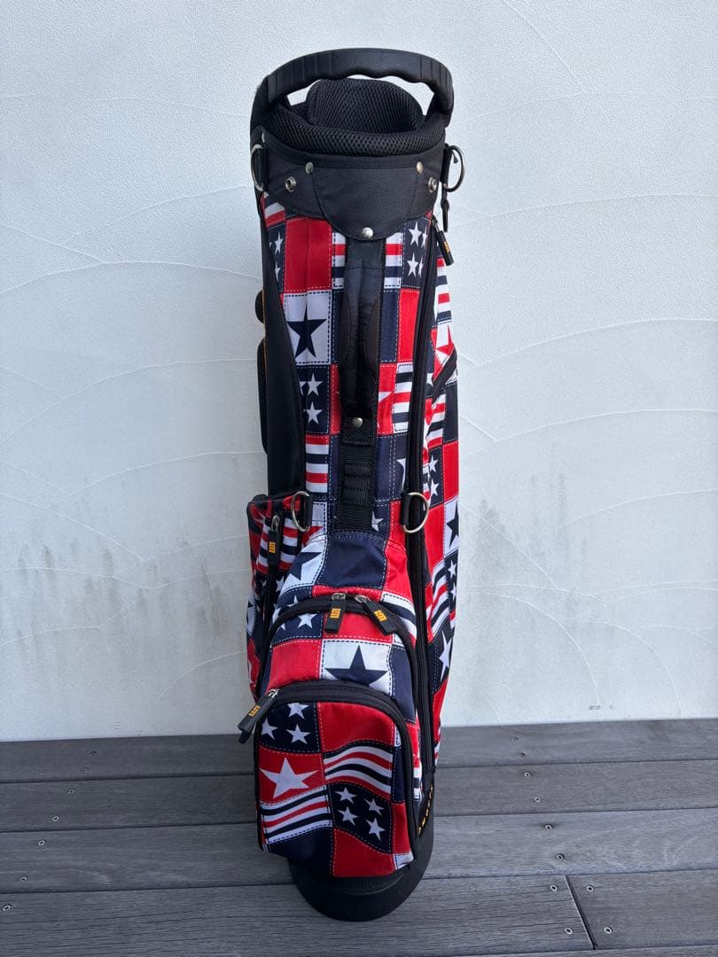 LOUDMOUTH ラウドマウス 星条旗柄 キャディバッグ