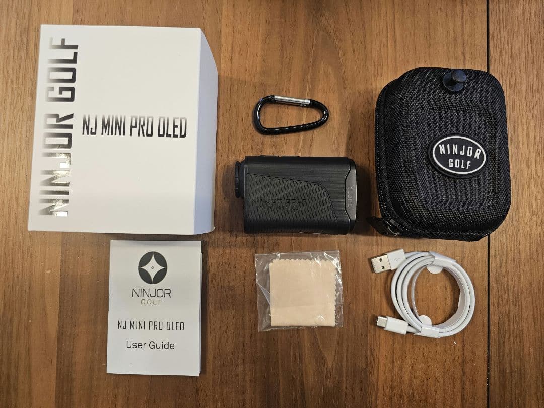 【美品】NINJOR GOLF レーザー距離計 NJ MINI PRO OLED