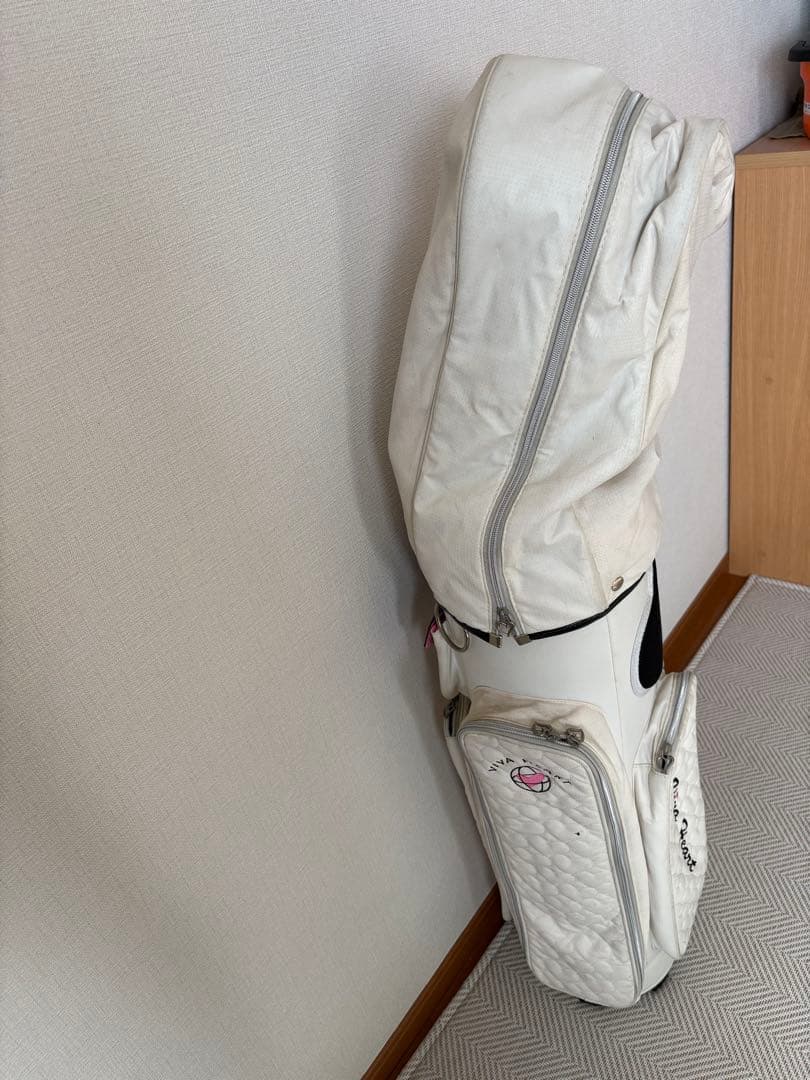 VIVA HEART ゴルフバッグ ホワイト
