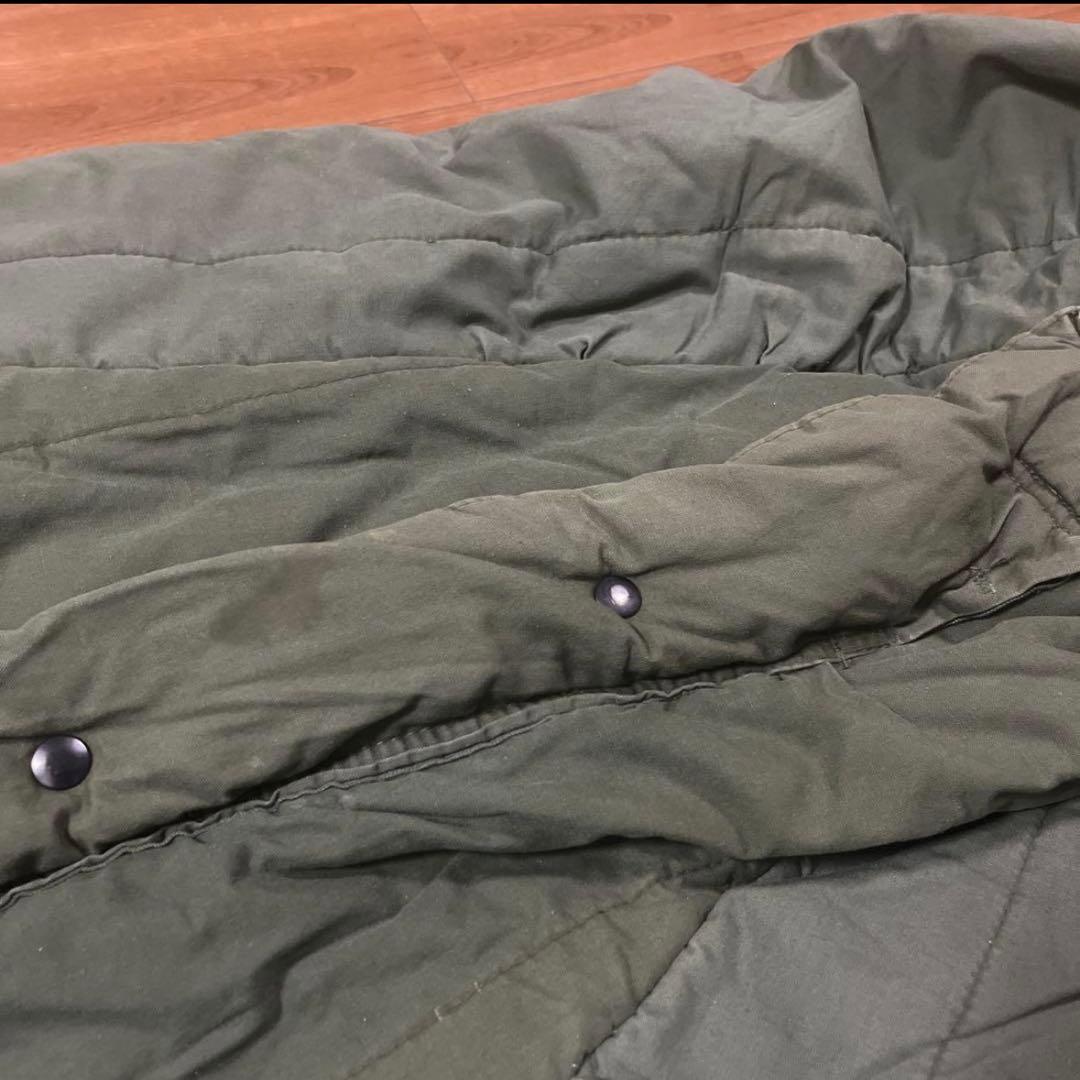 米軍　実物　SLEEPING BAG スリーピングバッグ　ODグリーン　④