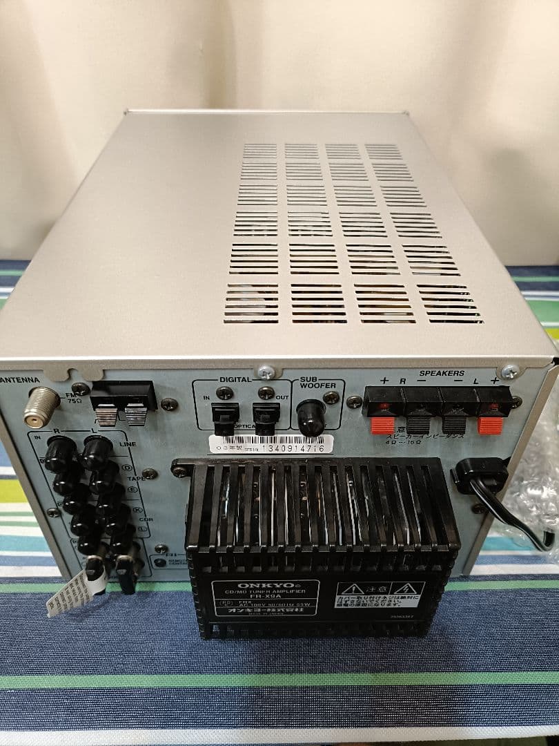 ONKYO FR-X9A CD/MD FM/AM 整備済完動品 リモコン付 美品