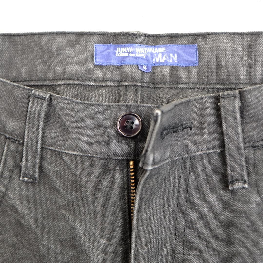 JUNYA WATANABE MAN 顔料染め ブラックデニム S フェード感