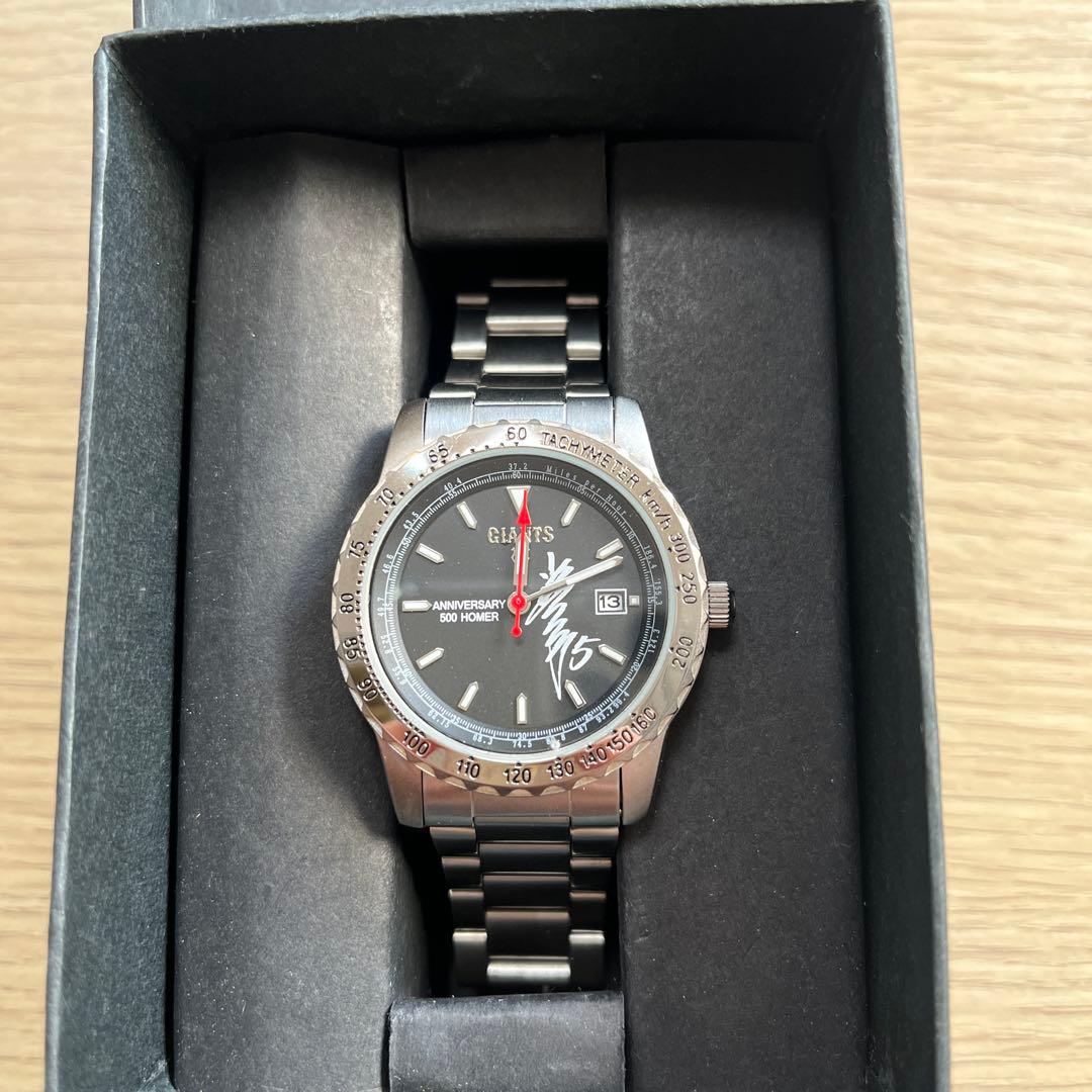稼動品　GIANTS 500号本打記念 腕時計