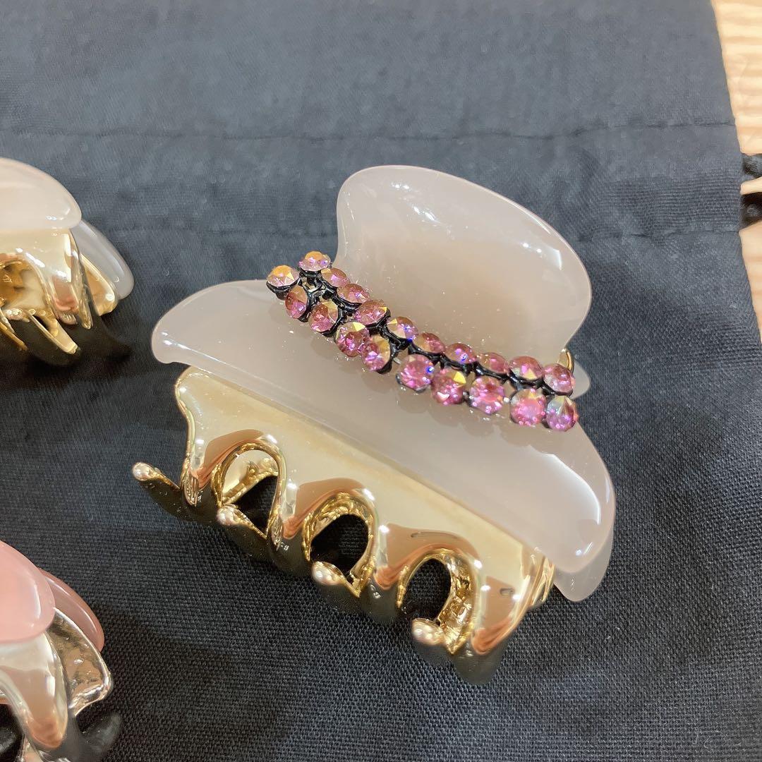 アッカ　クリスタルメッシュ　クリップ　セット