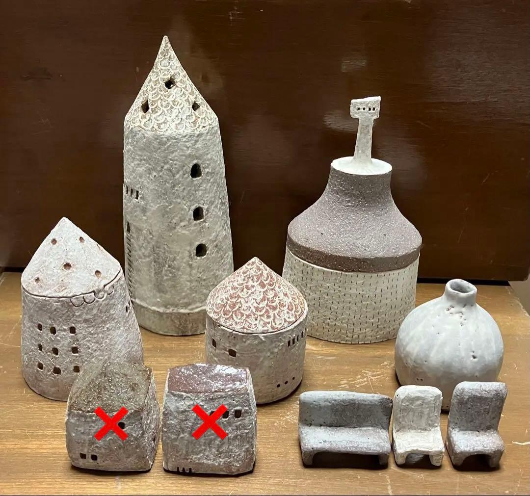 川口静佳作　おうちシリーズ　8点セット