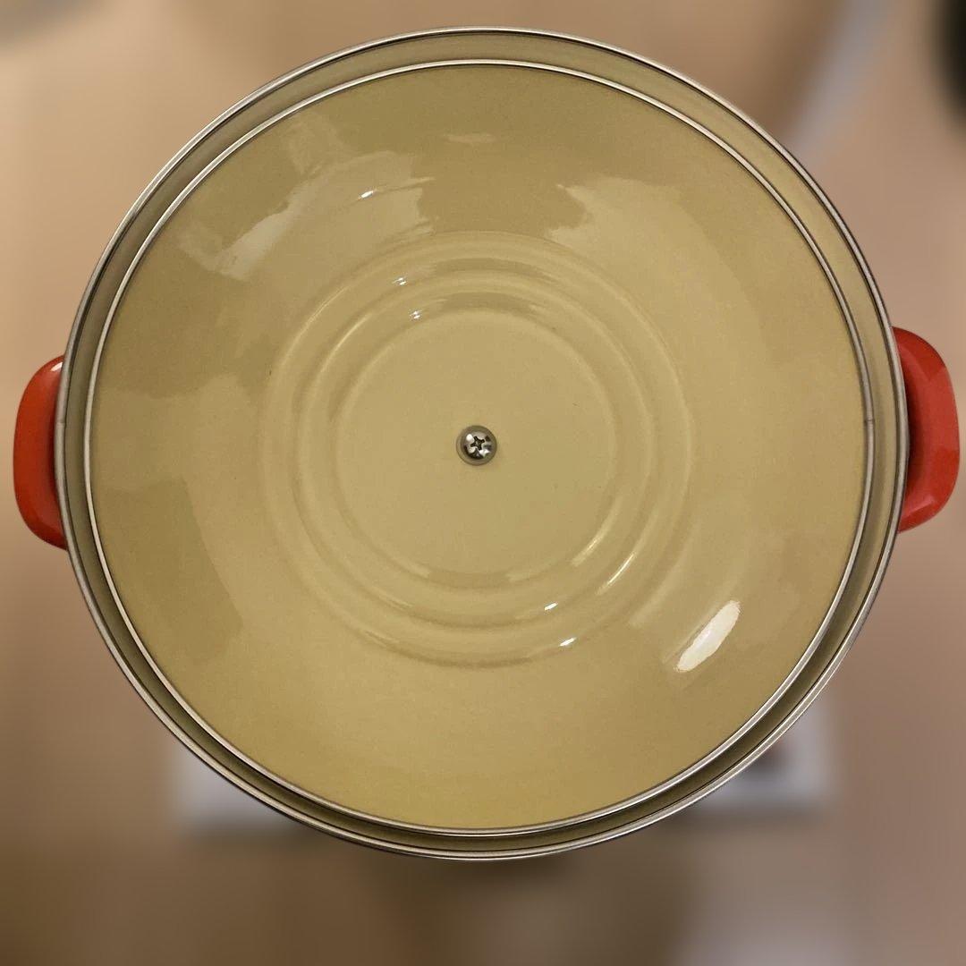 ル・クルーゼ　 EOSキャセロール　チェリーレッド　ホーロー　20cm