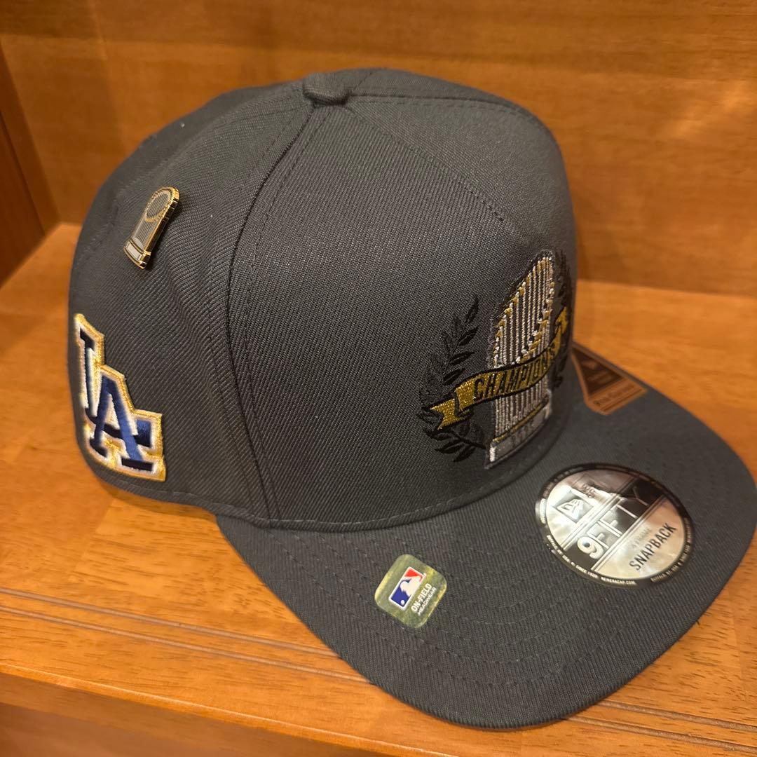 ワールドシリーズ2025 優勝パレード帽子 大谷選手サイン刺繍入り