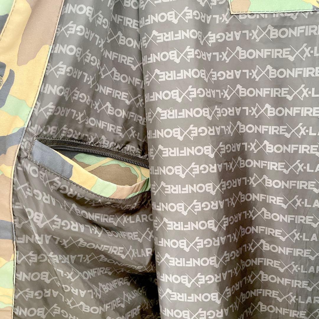 限定コラボ エクストララージ BONFIRE XLARGE 希少 レア