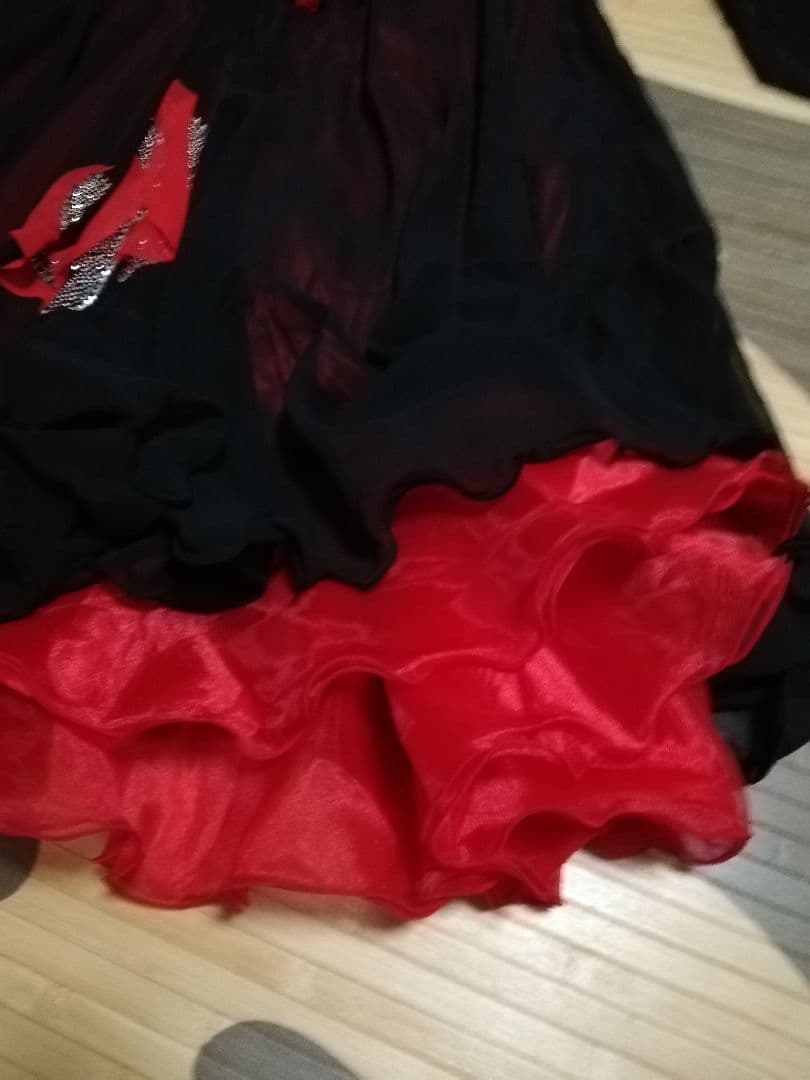 最終お値下げ　社交ダンスドレス　カラオケにも　フリーサイズ