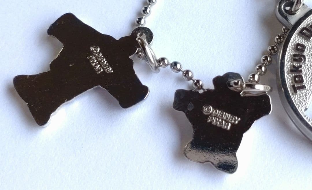 バズ・ライトイヤー トイ・ストーリー 型抜きキーホルダー ディズニーランド 希少