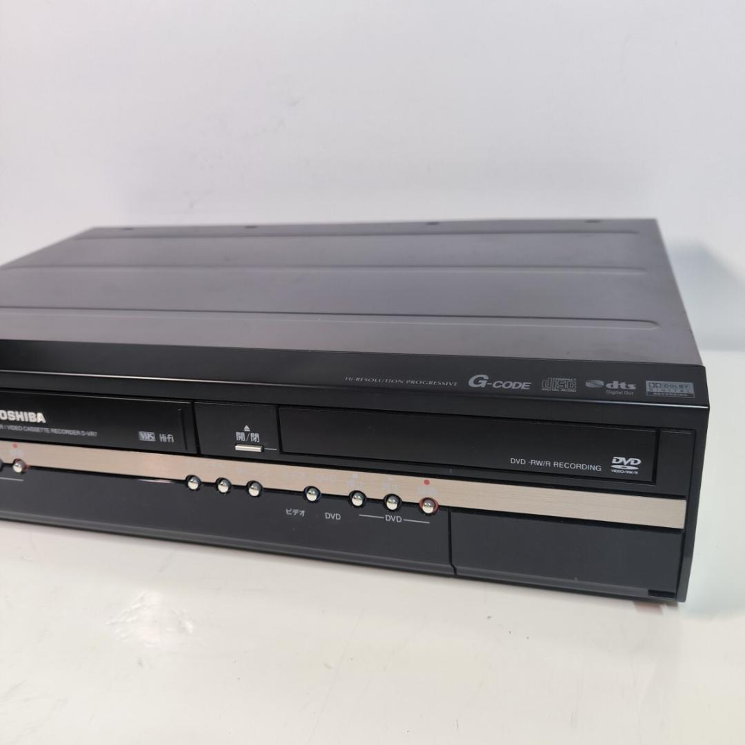 TOSHIBA D-VR7 ビデオ一体型DVDレコーダー ダビング機能 整備品