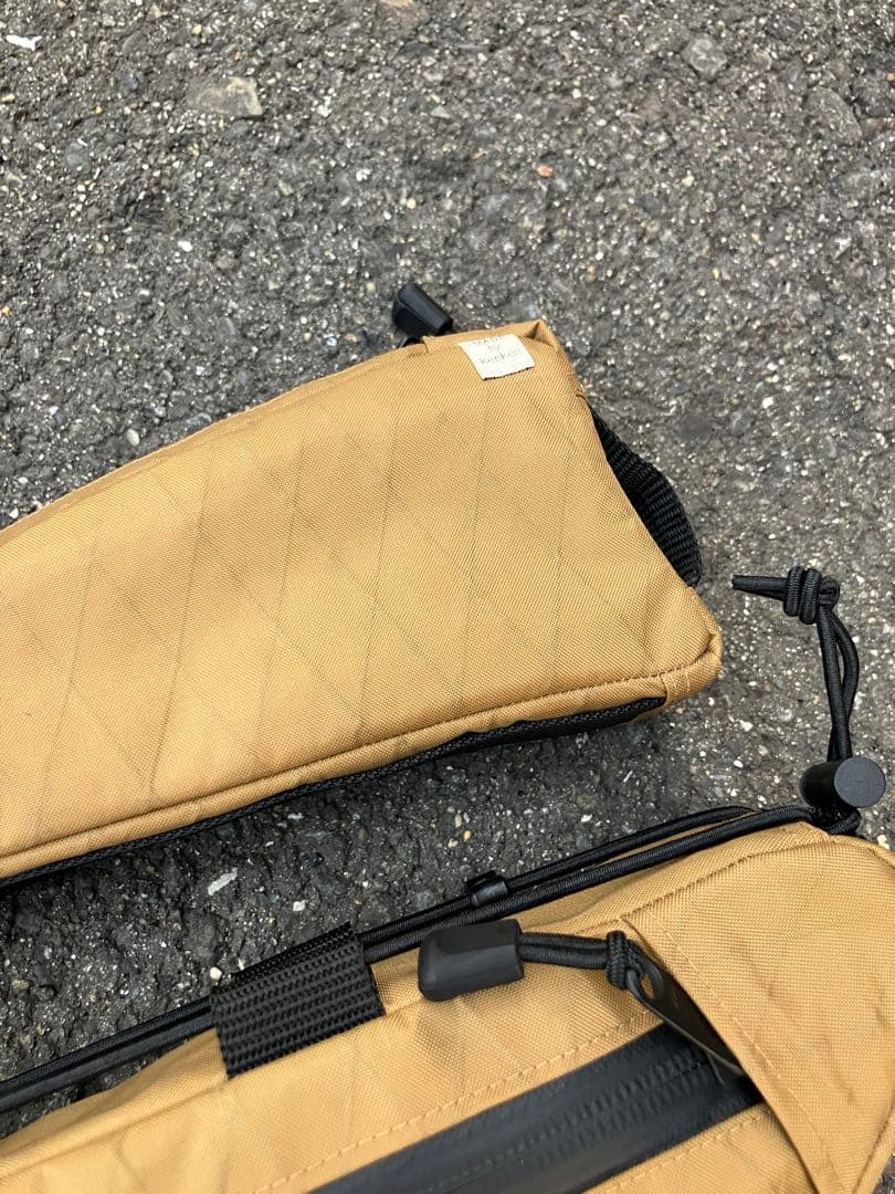 ハンドメイドフレームバッグx-pac 42.5c m トップチューブバッグ付き