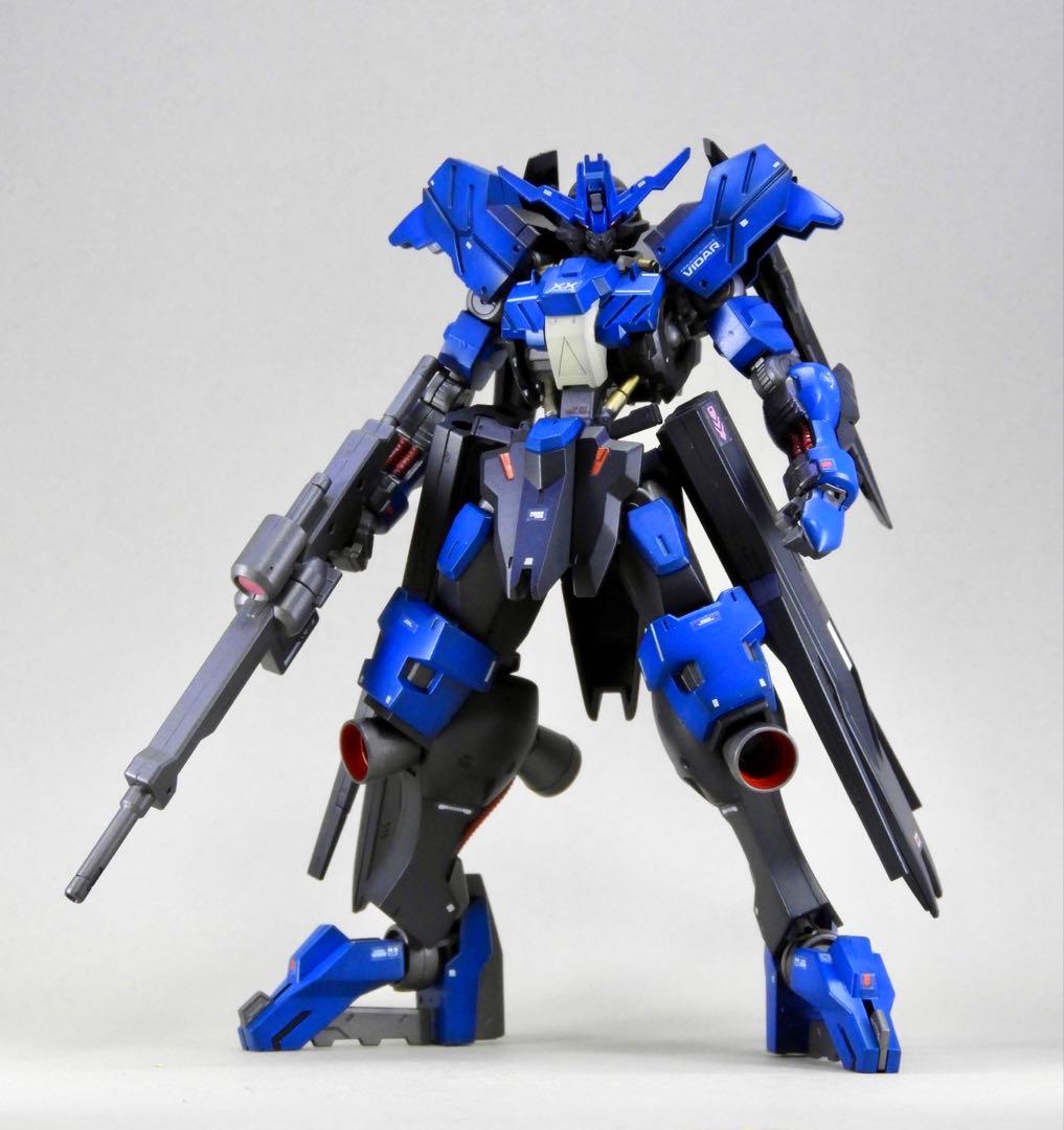 HG ガンダムヴィダール 全塗装 / ガンプラ 完成品