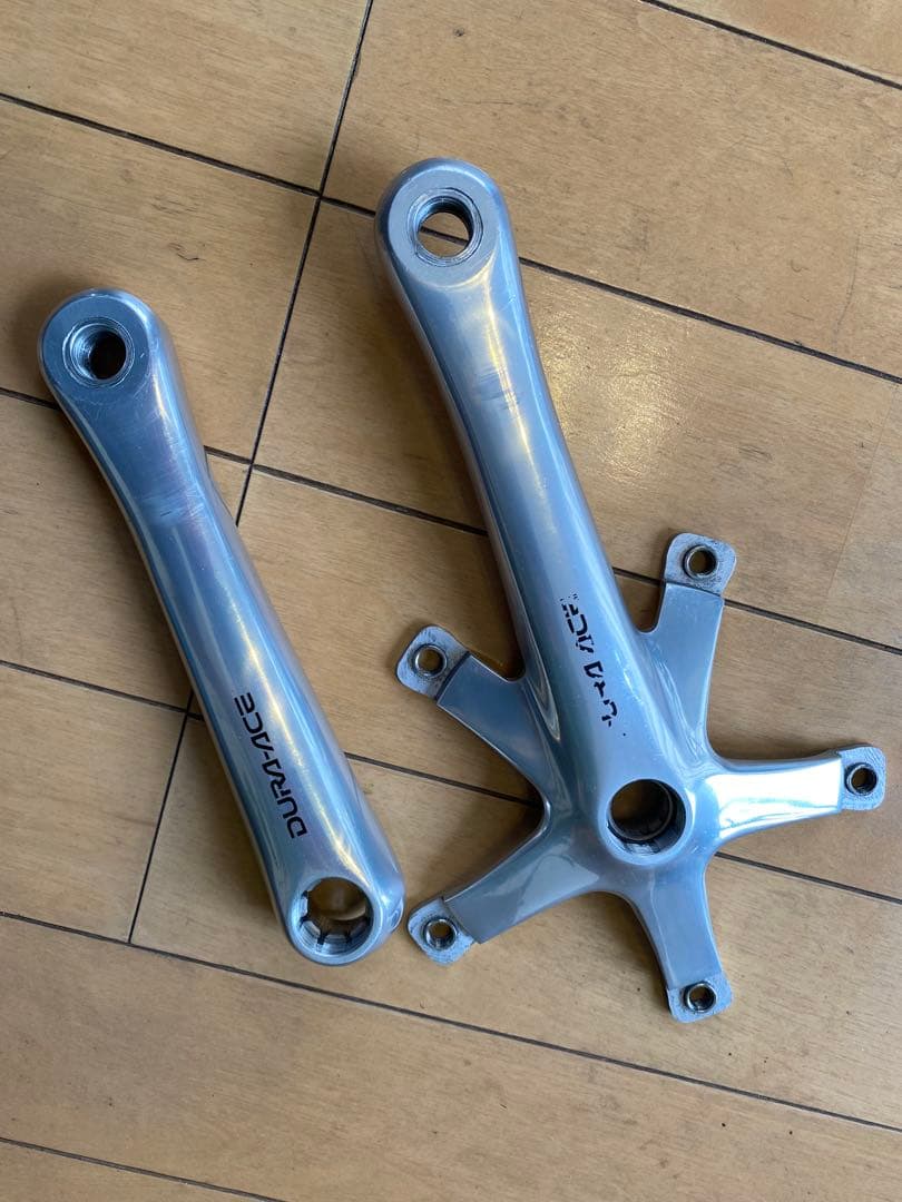 njs Dura-Ace 165mm ピストクランクセット BB.チェーンリング