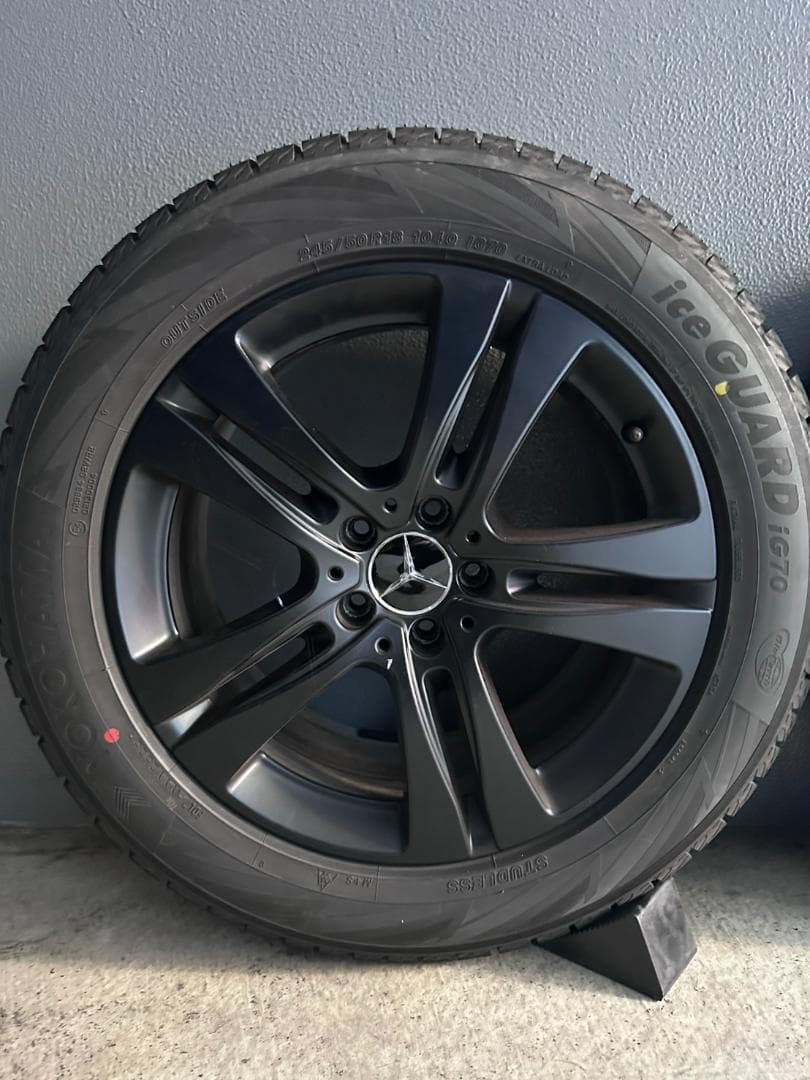 【極美品】ベンツW222純正 マットブラック塗装＆ほぼ新品 iG70