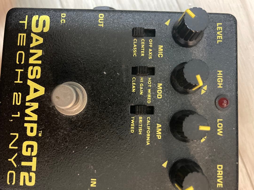 TECH 21 NYC SANSAMP GT2 ギターエフェクター