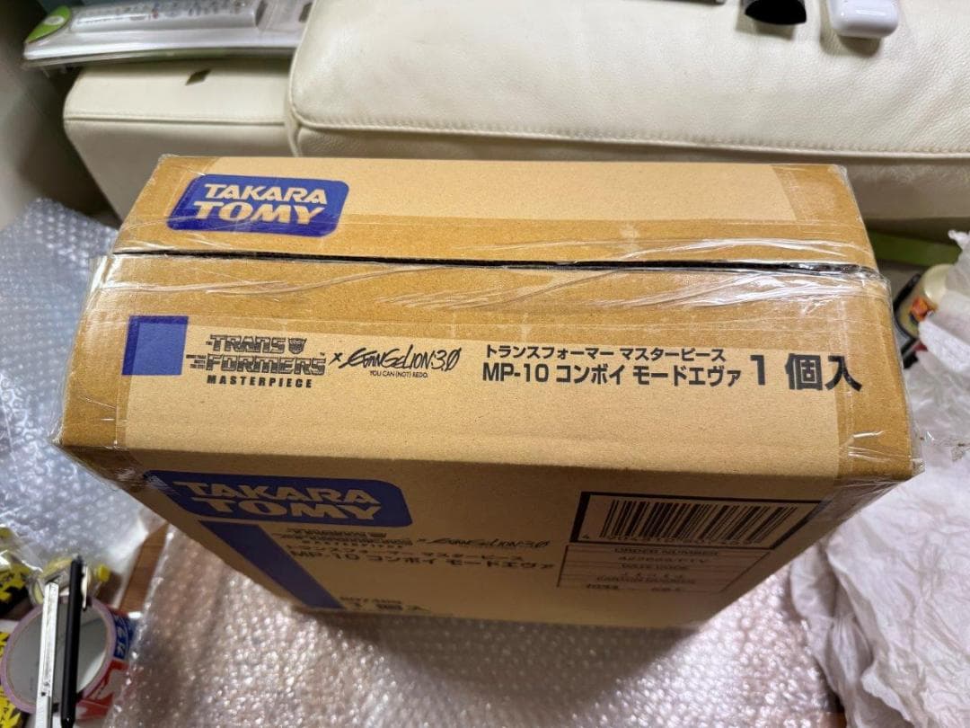MP-10 コンボイ モードエヴァ トランスフォーマー 純正送付箱のみ開封