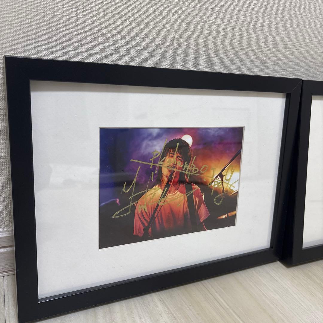 pk shampoo ヤマトパンクスサイン入りライブ写真 A4サイズフレーム