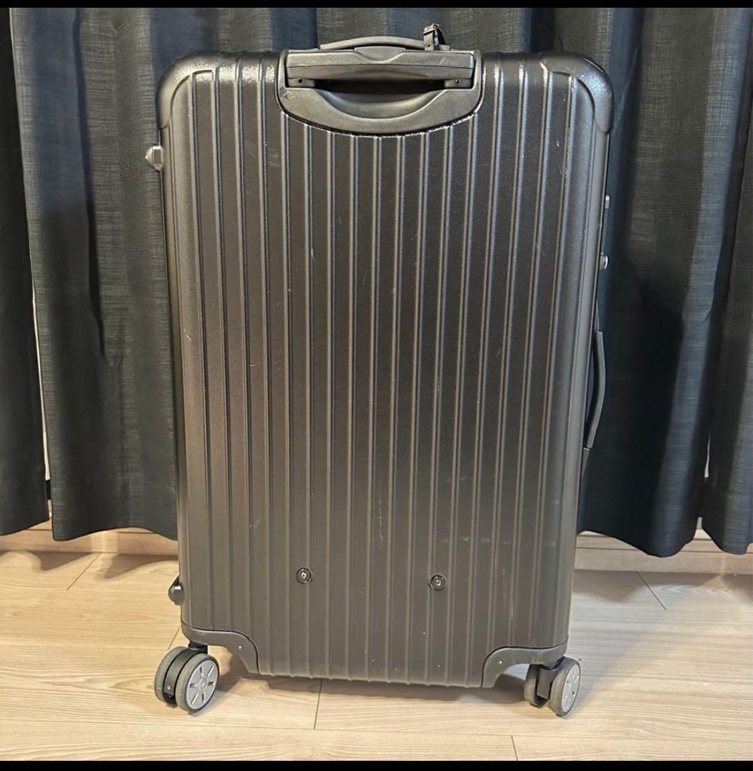 【美品】RIMOWAリモワ サルサ キャリーケース ブラック 4輪 82L