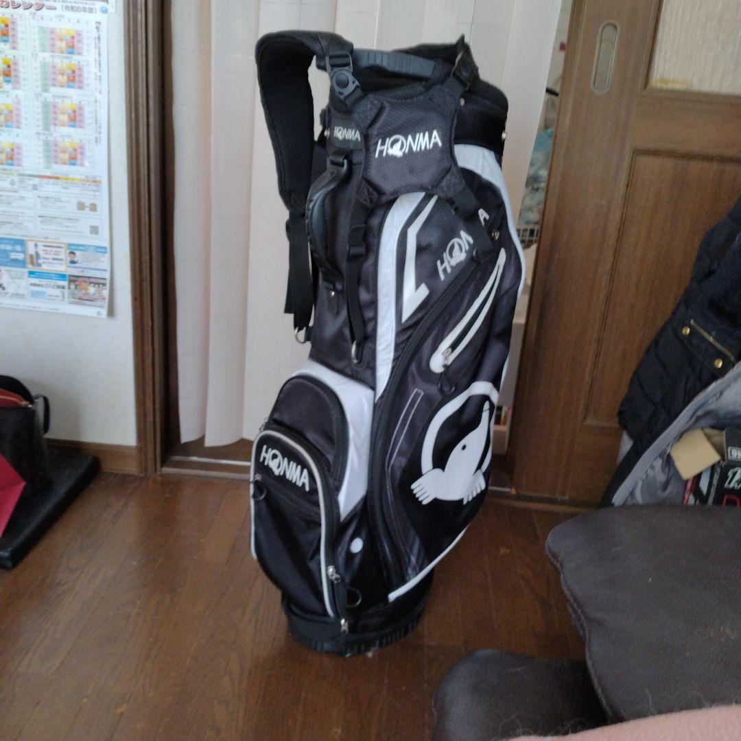 HONMAゴルフキャディーバッグ ブラウン