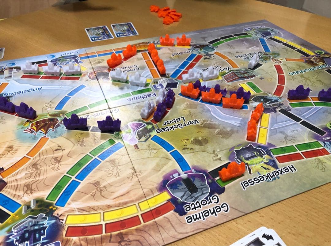 【激レア　ボードゲーム】チケットトゥライド（キッズ）ハロウィンバージョン