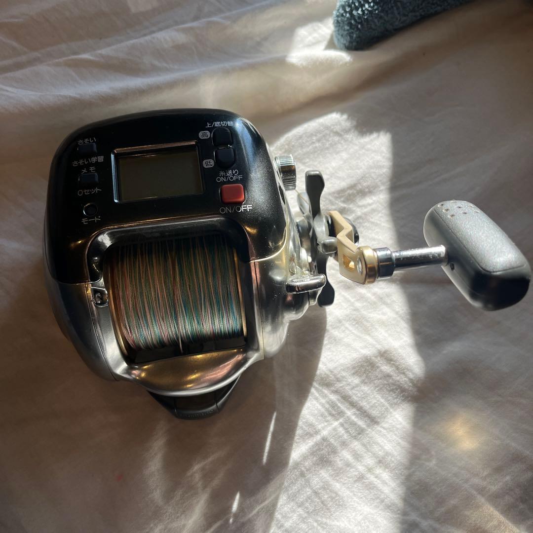 電動リール デジタル表示付き