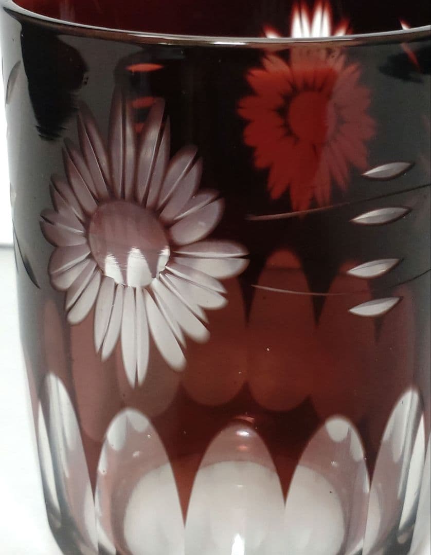 昭和レトロ 切子 グラス 水差し アンティーク コップ ヴィンテージ