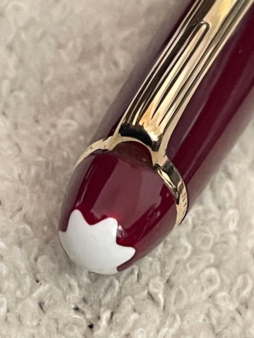 ◾️ボルドー美品◾️モンブラン144 万年筆◾️マイスターシュテュック クラシック◾️