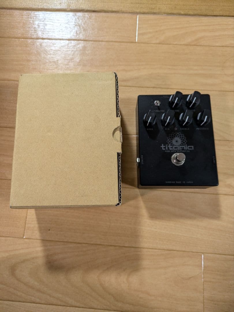 ギター KarDiaN titania V1 [Black Edition]