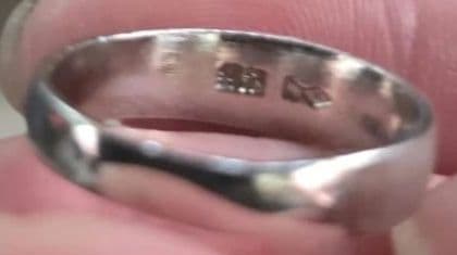 純銀指輪　4点