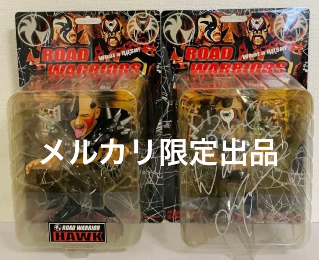 ザ・ロードウォリアーズ フィギュア 2体セット プロレス レア 希少 【未開封】